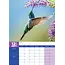 Calendario A3 Colibrì 2025