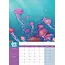 Calendrier Jellyfish A3 2025