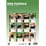 Red Panda A3 Calendar 2025