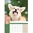 Calendario A3 Welsh Corgi 2025