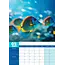 Poissons tropicaux Calendrier A3 2025