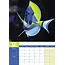 Tropical Fish A3 Calendar 2025