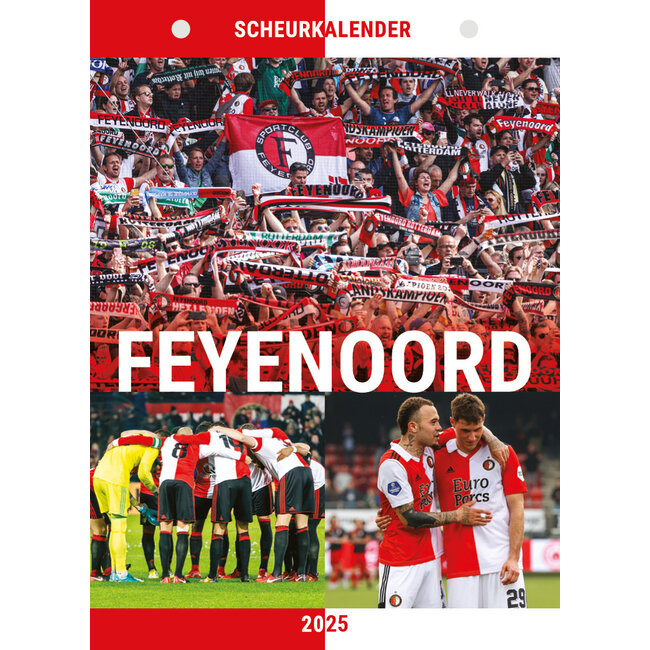 Calendario a strappo del Feyenoord 2025