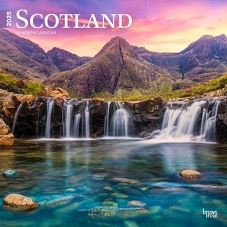 Browntrout Scotland Calendar 2025