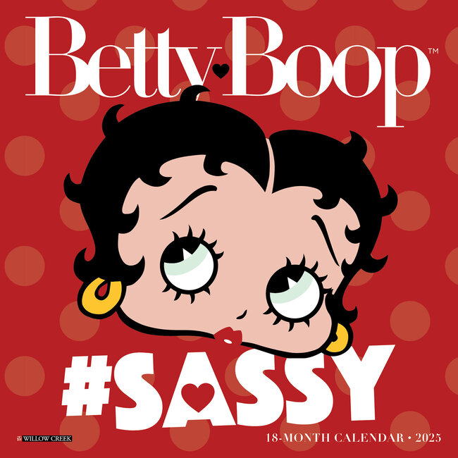 Betty Boop Calendar 2025 Mini