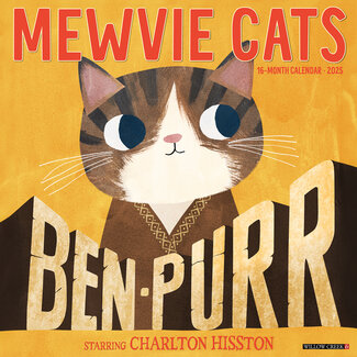 Willow Creek Calendario Gatos Mewvie 2025