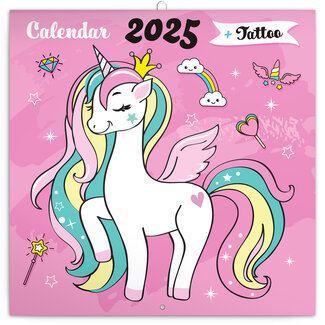 Happy Unicorns Calendar 2025