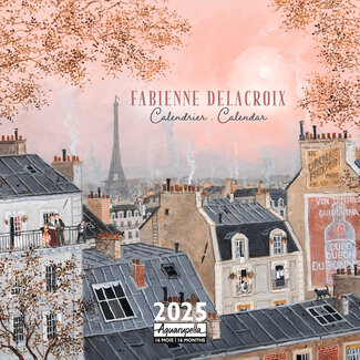 Aquarupella Fabienne Delacroix Calendar 2025