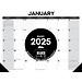 Willow Creek Basic Desk Pad Kalender 2025