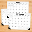 Strepen Desk Pad Kalender 2025