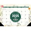 Willow Creek Botanical Desk Pad Calendar 2025 Narrow