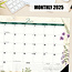 Botanical Desk Pad Calendar 2025 Narrow