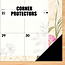 Botanical Desk Pad Calendar 2025 Narrow