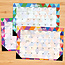 Geometry Desk Pad Calendar 2025 Narrow