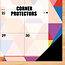 Geometry Desk Pad Calendar 2025 Narrow