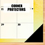 Rainbow Desk Pad Calendar 2025 Narrow