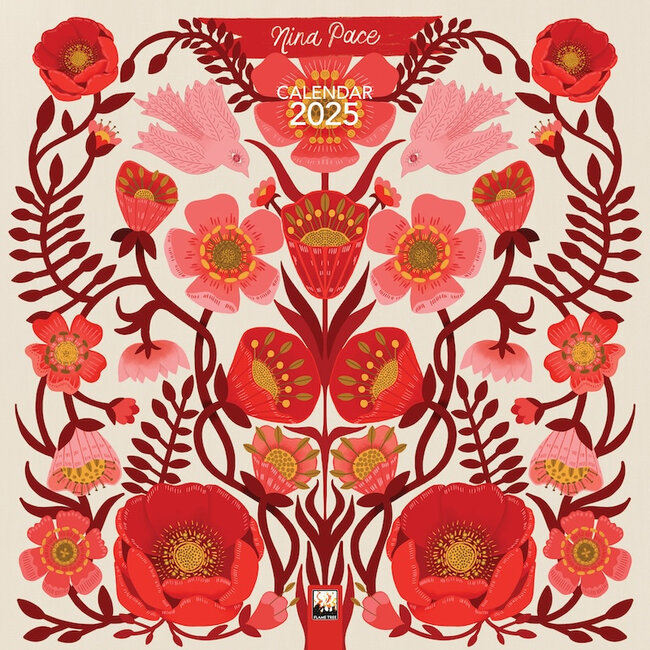 Flame Tree Nina Pace Calendar 2025