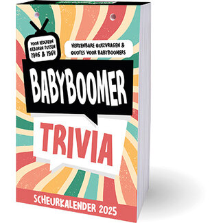 Inter-Stat Babyboomer Trivia Scheurkalender 2025