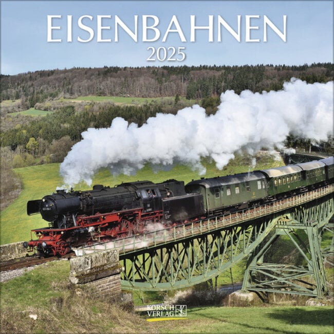 Korsch Verlag Eisenbahnen - Calendario delle ferrovie 2025