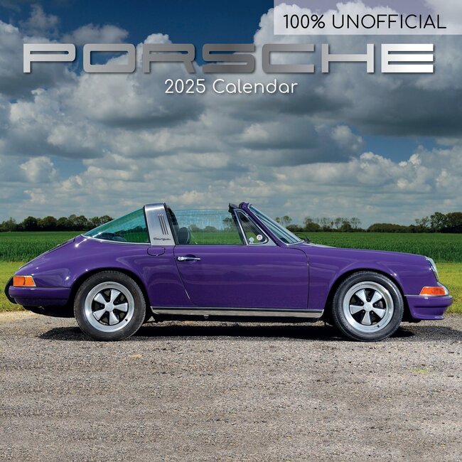 The Gifted Stationary Porsche Calendar 2025