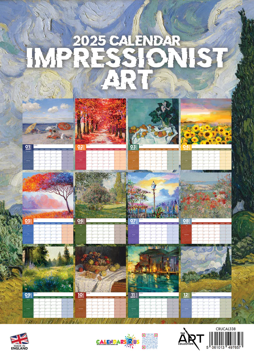 Impressionist Calendar 2025? Order easily and quickly online