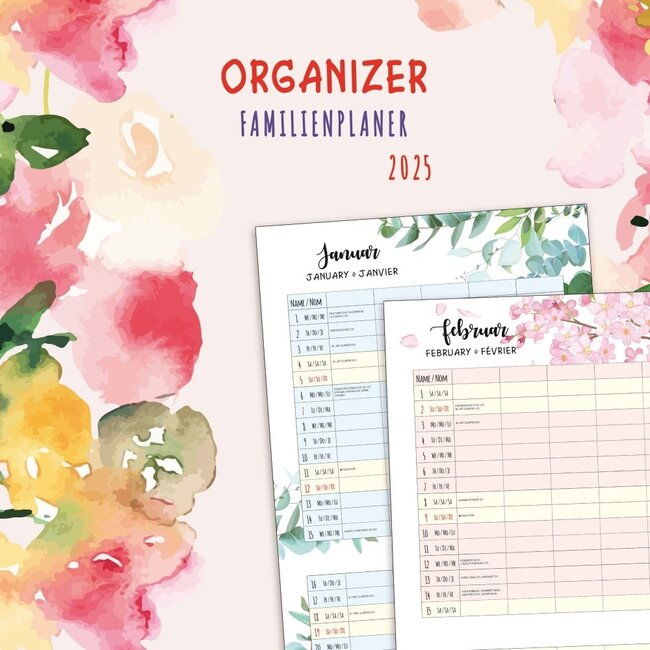 Organizer Calendar 2025