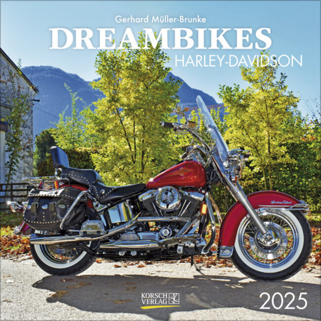 Korsch Verlag Harley Davidson Calendar 2025