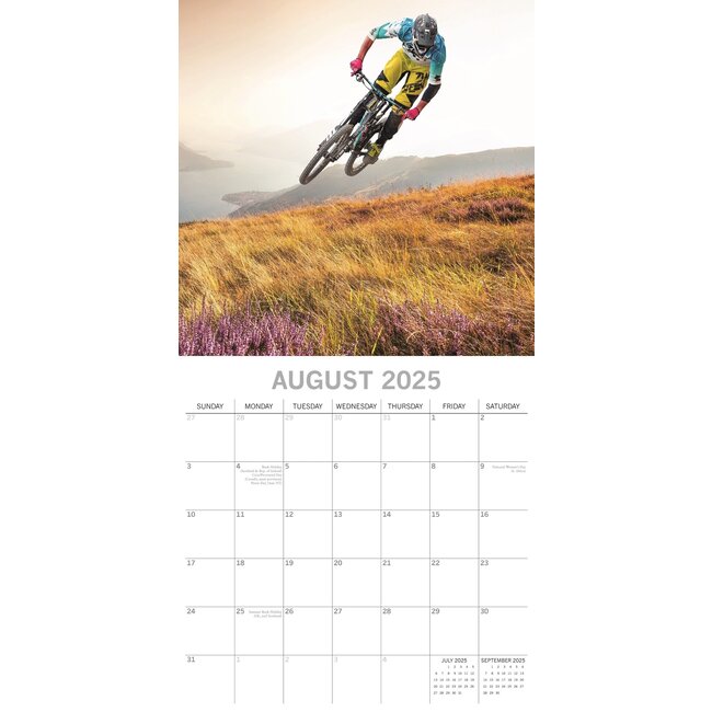 Acheter Calendrier VTT 2025 ? Commande en ligne rapidement et