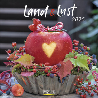 Korsch Verlag Land and Lust Calendar 2025