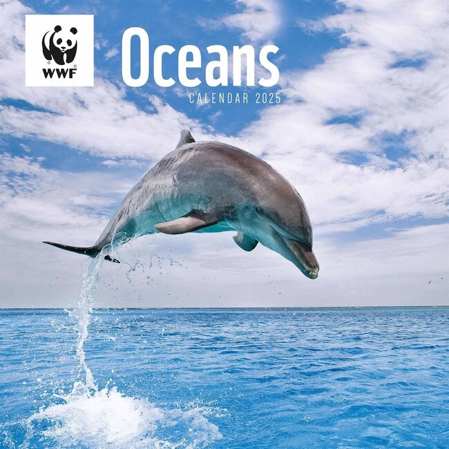 CarouselCalendars WWF Oceans Calendar 2025