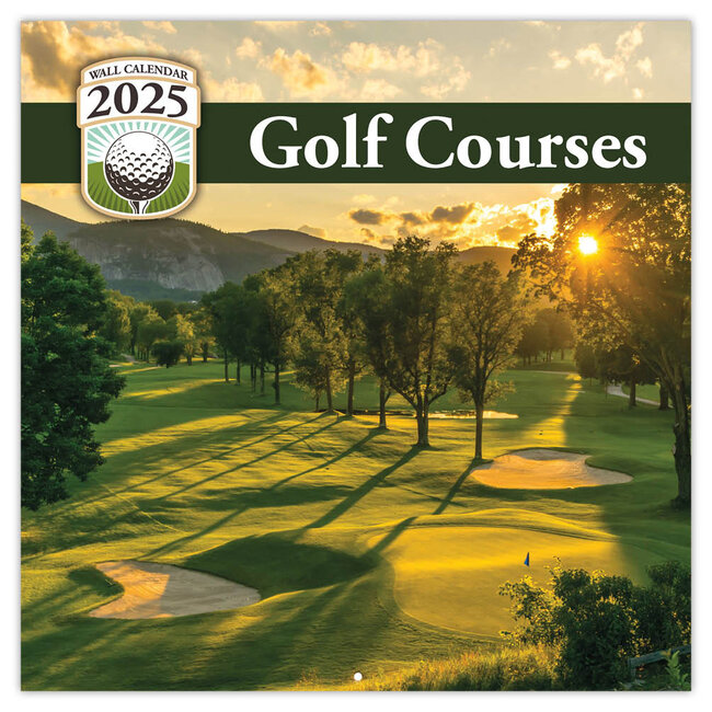Golf Courses Calendar 2025