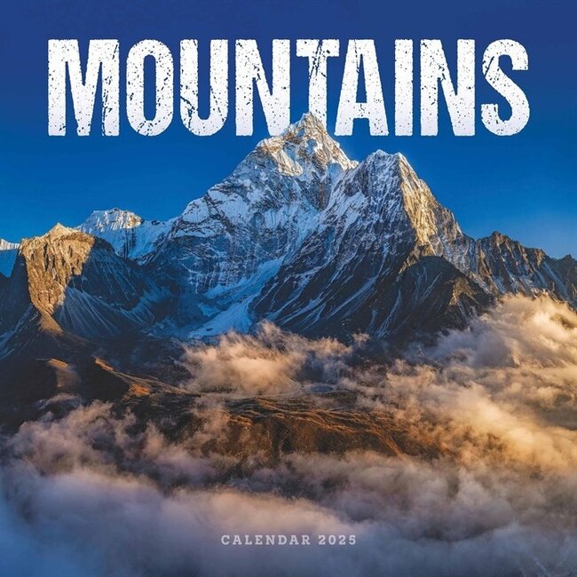 CarouselCalendars Great Mountains Calendar 2025