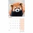 Calendario Panda Rosso 2025