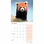 Calendario Panda Rosso 2025