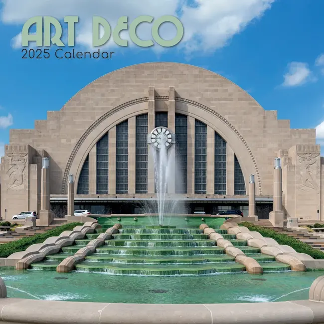 The Gifted Stationary Calendario Art Deco 2025