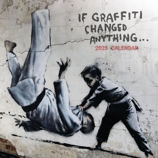 Red Star Banksy Calendar 2025