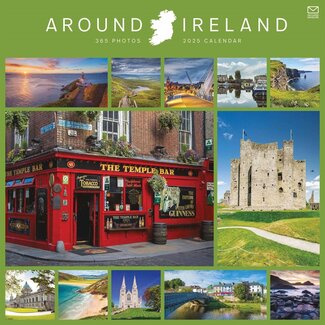 CarouselCalendars Calendario 365 giorni in Irlanda 2025