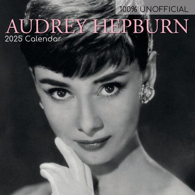 Audrey Hepburn Calendar 2025