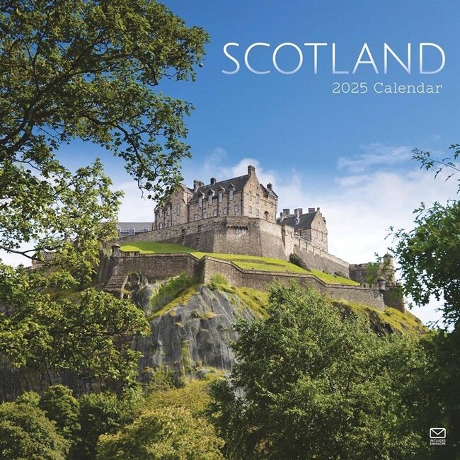 CarouselCalendars Schottland-Kalender 2025