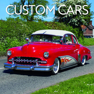 The Gifted Stationary Custom Cars Calendar 2025