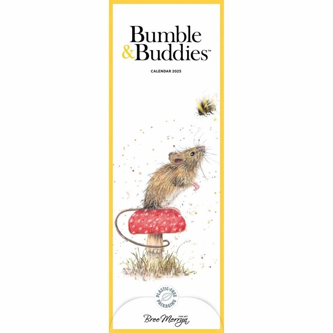 Bree Merryn, Bumble and Buddies Calendario Slimline 2025