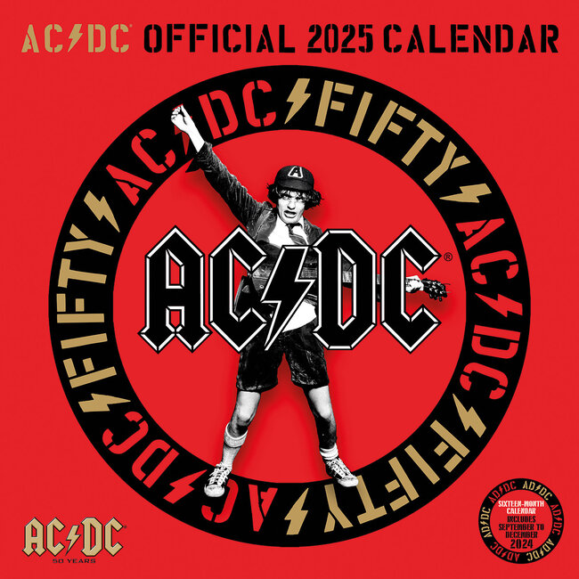 AC / DC Calendar 2025