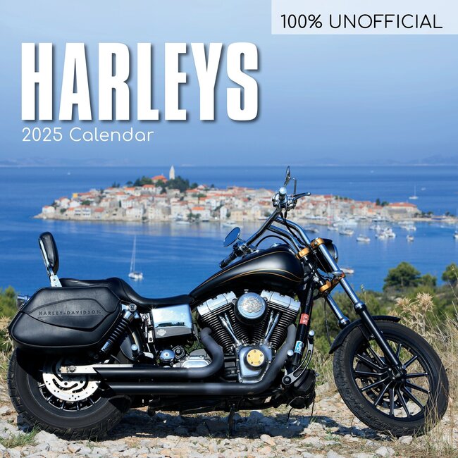 The Gifted Stationary Calendrier Harley Davidson 2025