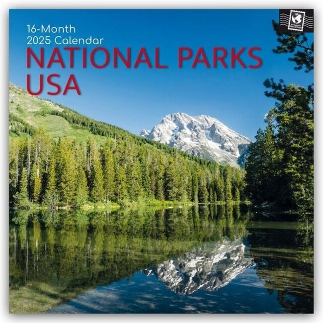 The Gifted Stationary National Parks Calendar 2025