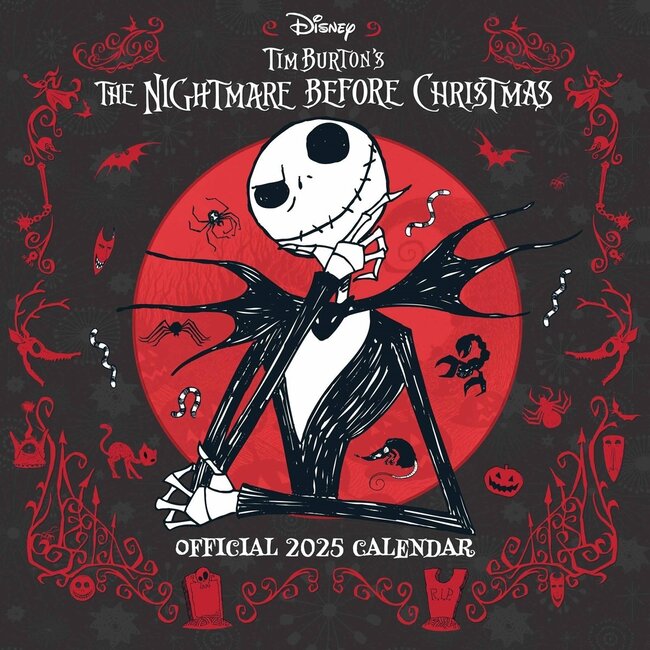 Nightmare Before Christmas Calendar 2025