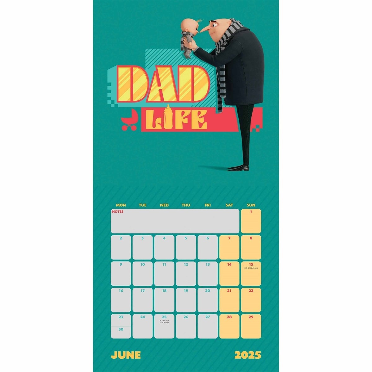 Buy Minions Despicable Me Calendar 2025? Simply order online