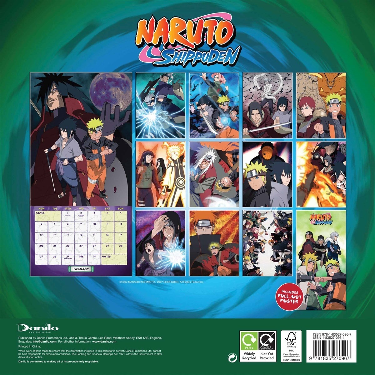 Buying Naruto Calendar 2025? Order easily online