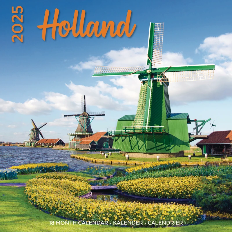 Buying Holland Calendar 2025 simply order online