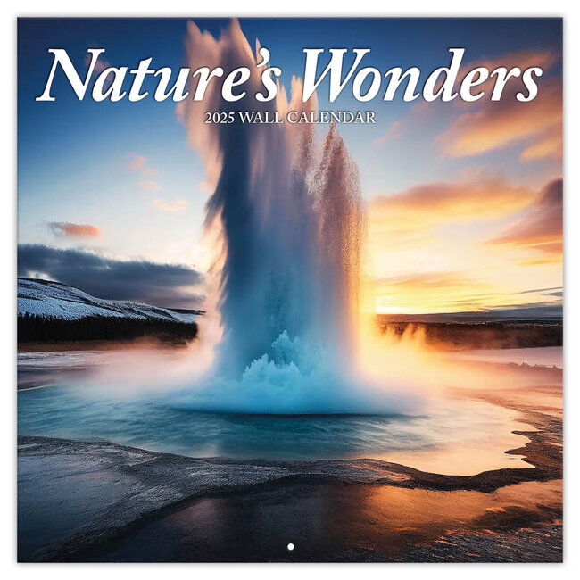 Calendario Maravillas de la Naturaleza 2025 TL Turner
