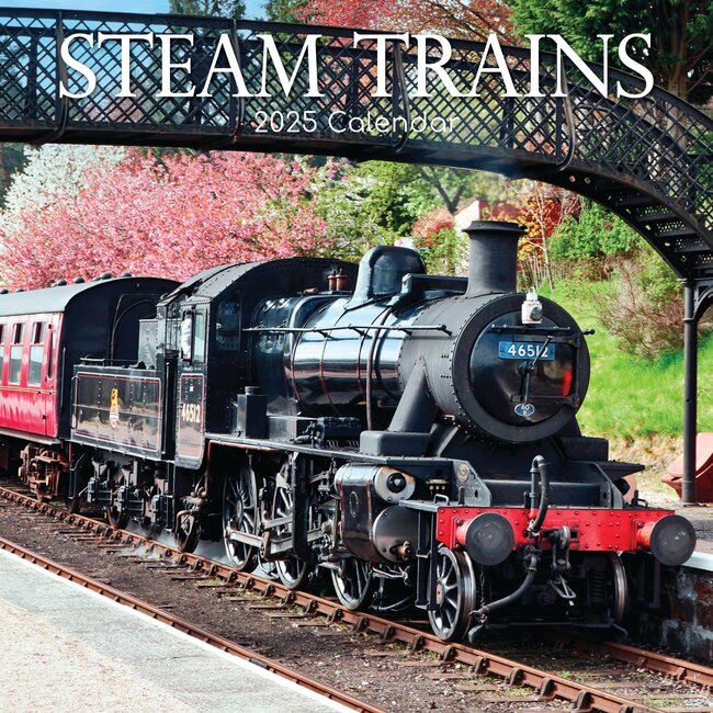 Steam Trains Calendar 2025